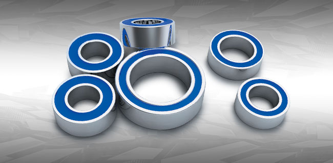 Rubber-Sealed Ball Bearings Rubber-Sealed Ball Bearings