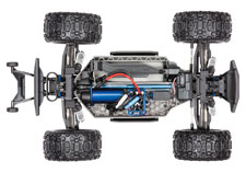 Hoss 4X4 VXL (#90076-4) Chassis Top View