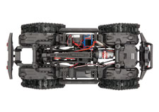 TRX-4 mit TRAXX (#82034-4) Chassis Draufsicht