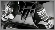 Progressive Rate Pulver beschichtete weiße Federn (Ford Raptor #5806)