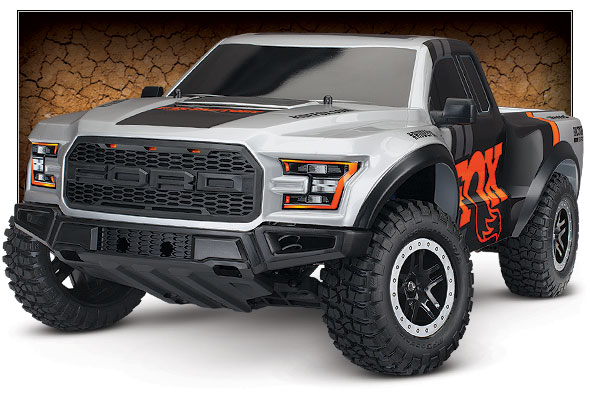 Ford F-150 Raptor (#58094-1) Vordere Dreiviertelansicht (FOX)