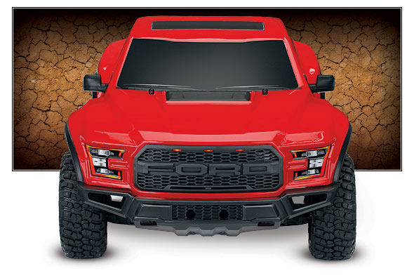 Ford F-150 Raptor (#58094-1) Frontansicht (rot)