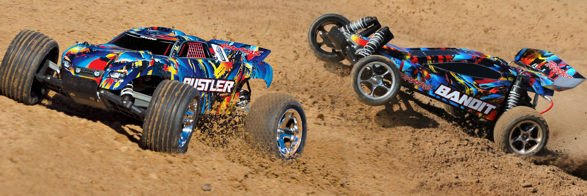 Traxxas Rustler und Bandit