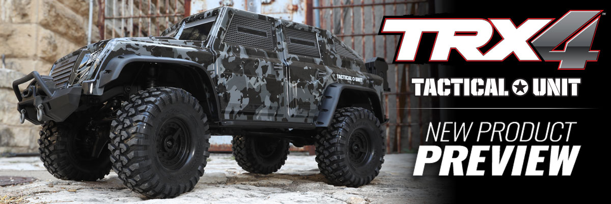 TRX4 Tactical Unit RC Crawler