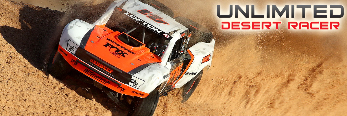 Traxxas Unlimited Desert Racer RC Truck