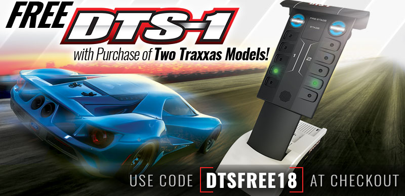FREE DTS-1 beim Kauf von zwei Traxxas-Modellen