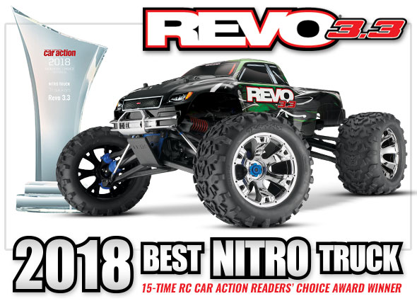 Traxxas Revo 3.3 Nitro RC Truck