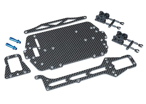 Kohlefaser-Chassis-Bausatz