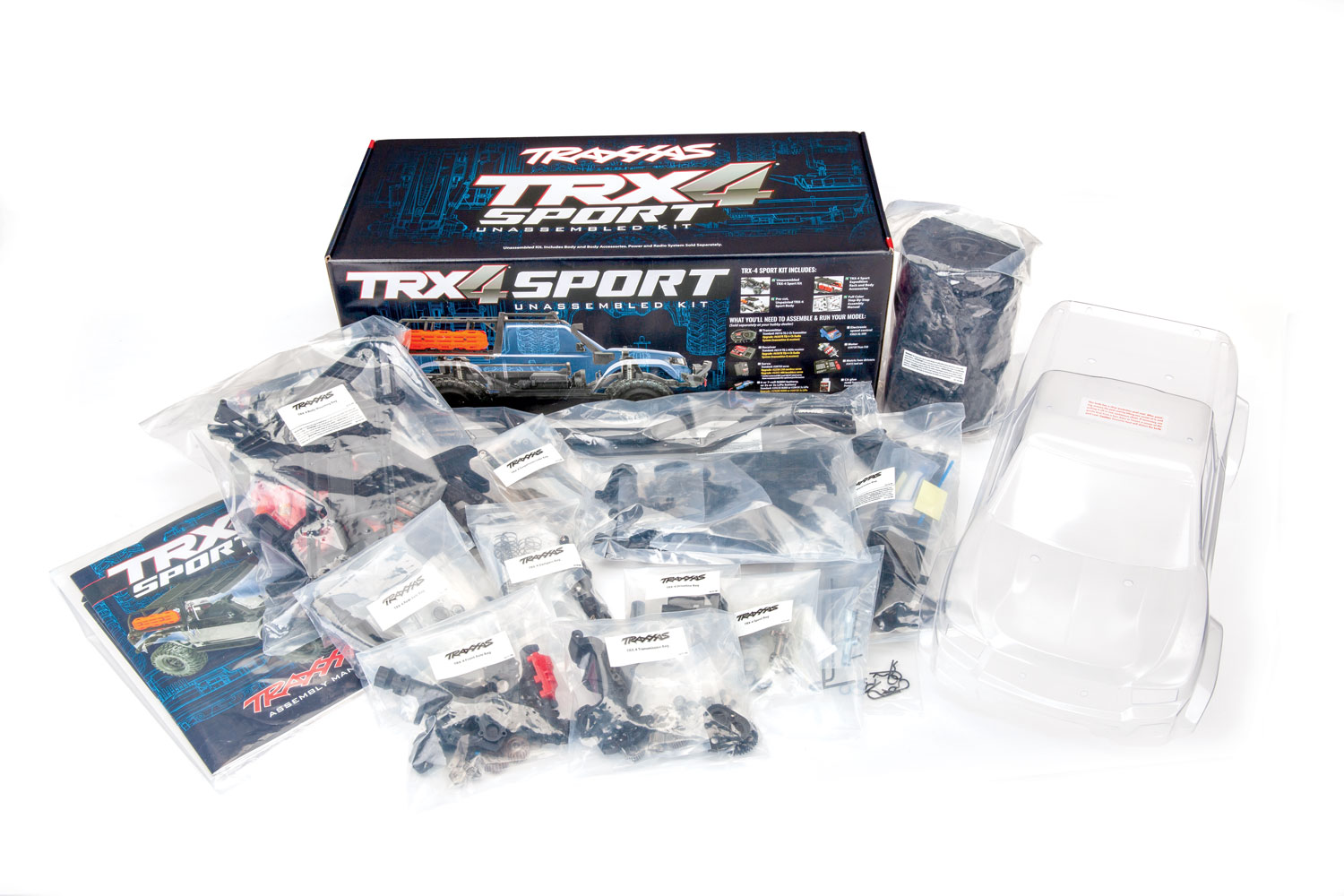 Inhalt des TRX-4 Kits
