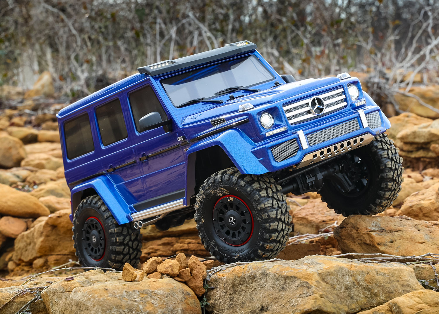 Blau modifizierte TRX-4 G 500