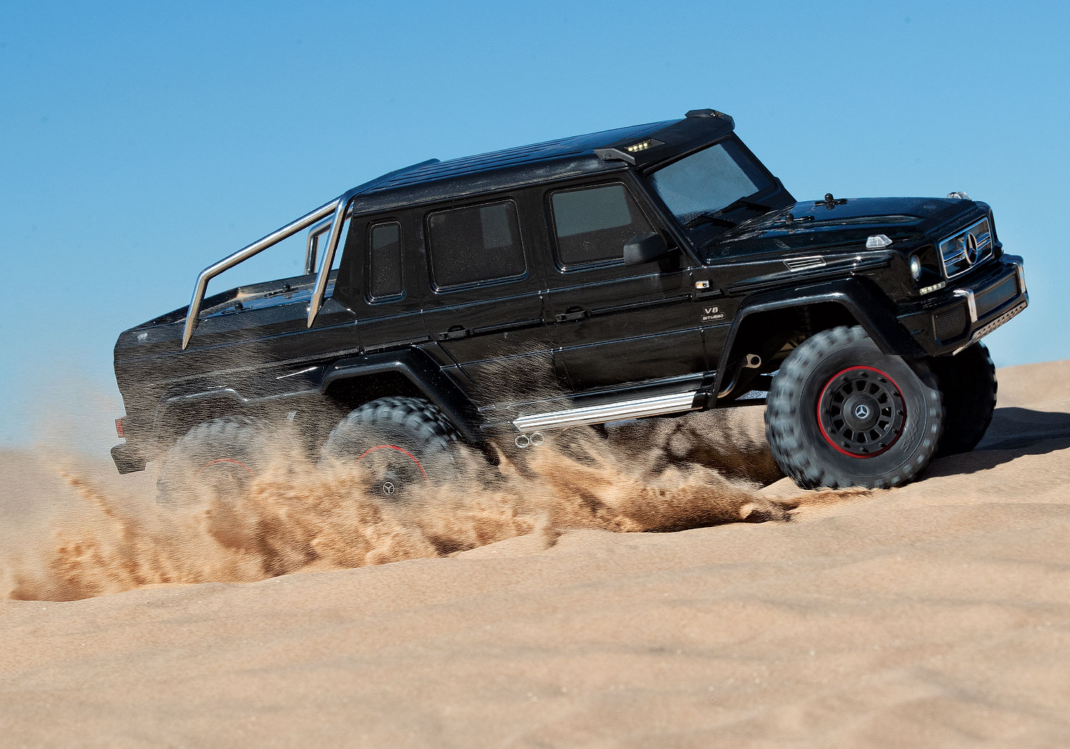 TRX-6 AMG 6x6 Schwarze Dünen Rechts