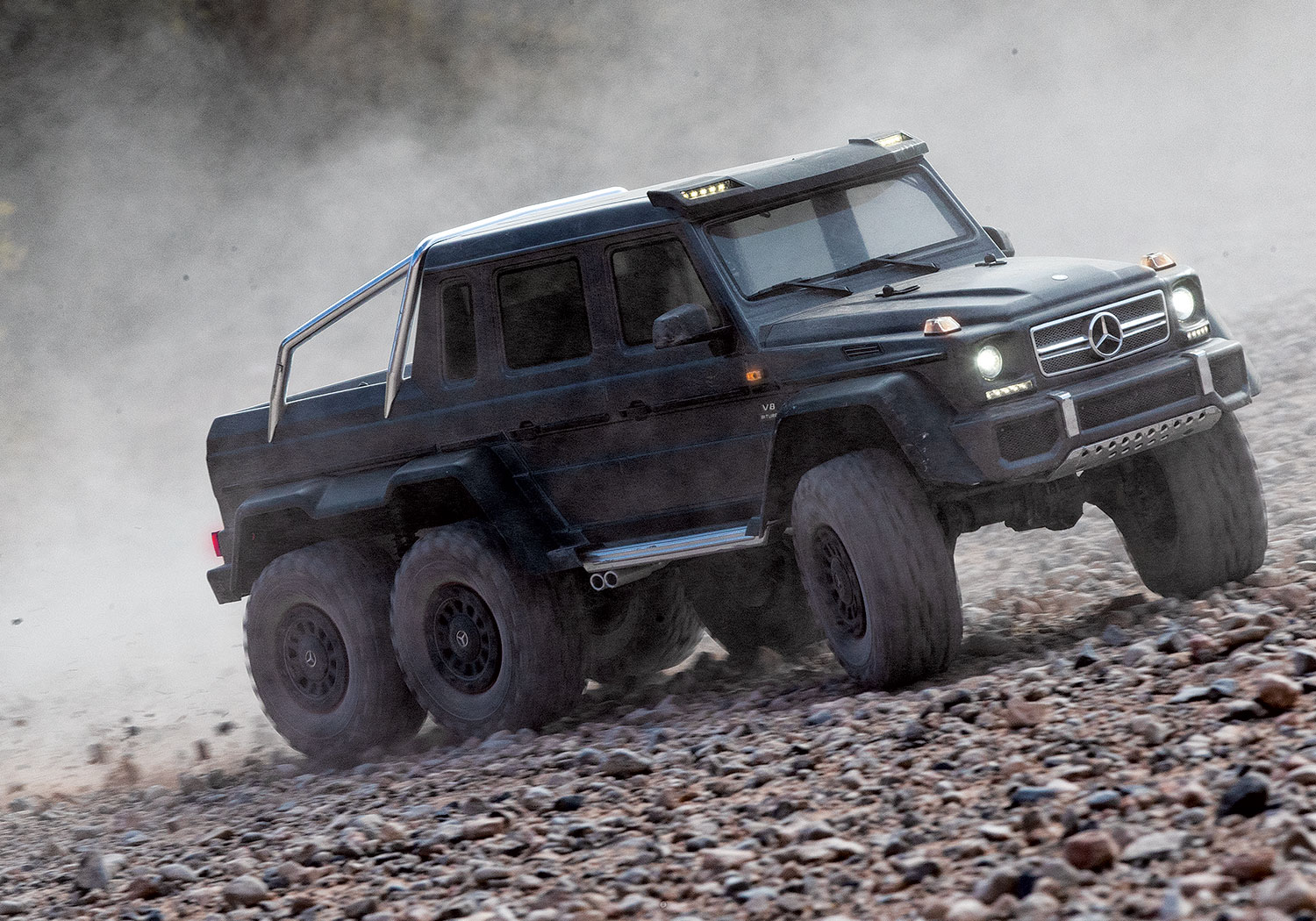 TRX-6 mit Mercedes-Benz G 63 AMG 6x6