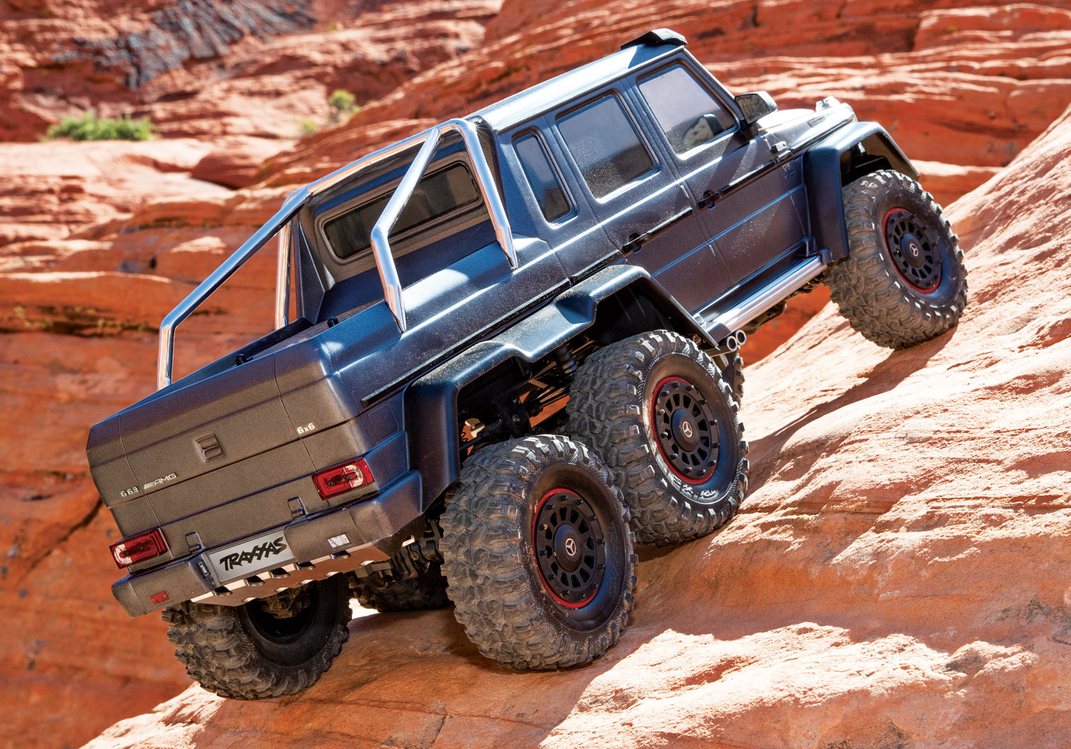 Traxxas TRX-6 6x6 Silberfelsen