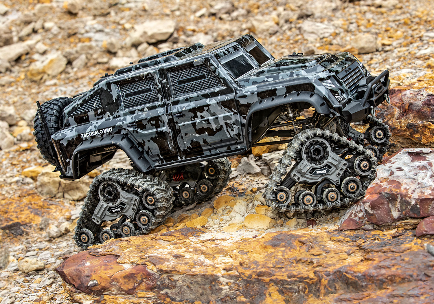 TRX-4 Tactical Ketten rockt