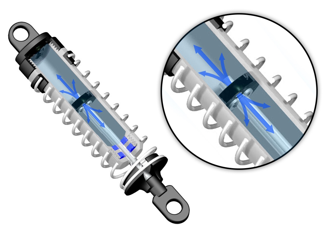 Dämpfer cutaway