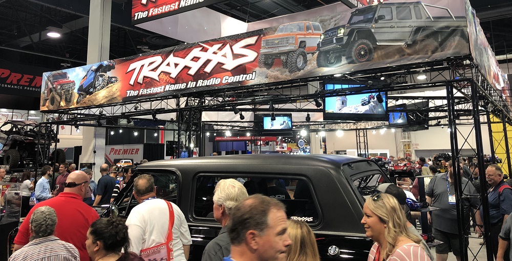 Traxxas SEMA Messestand 2019