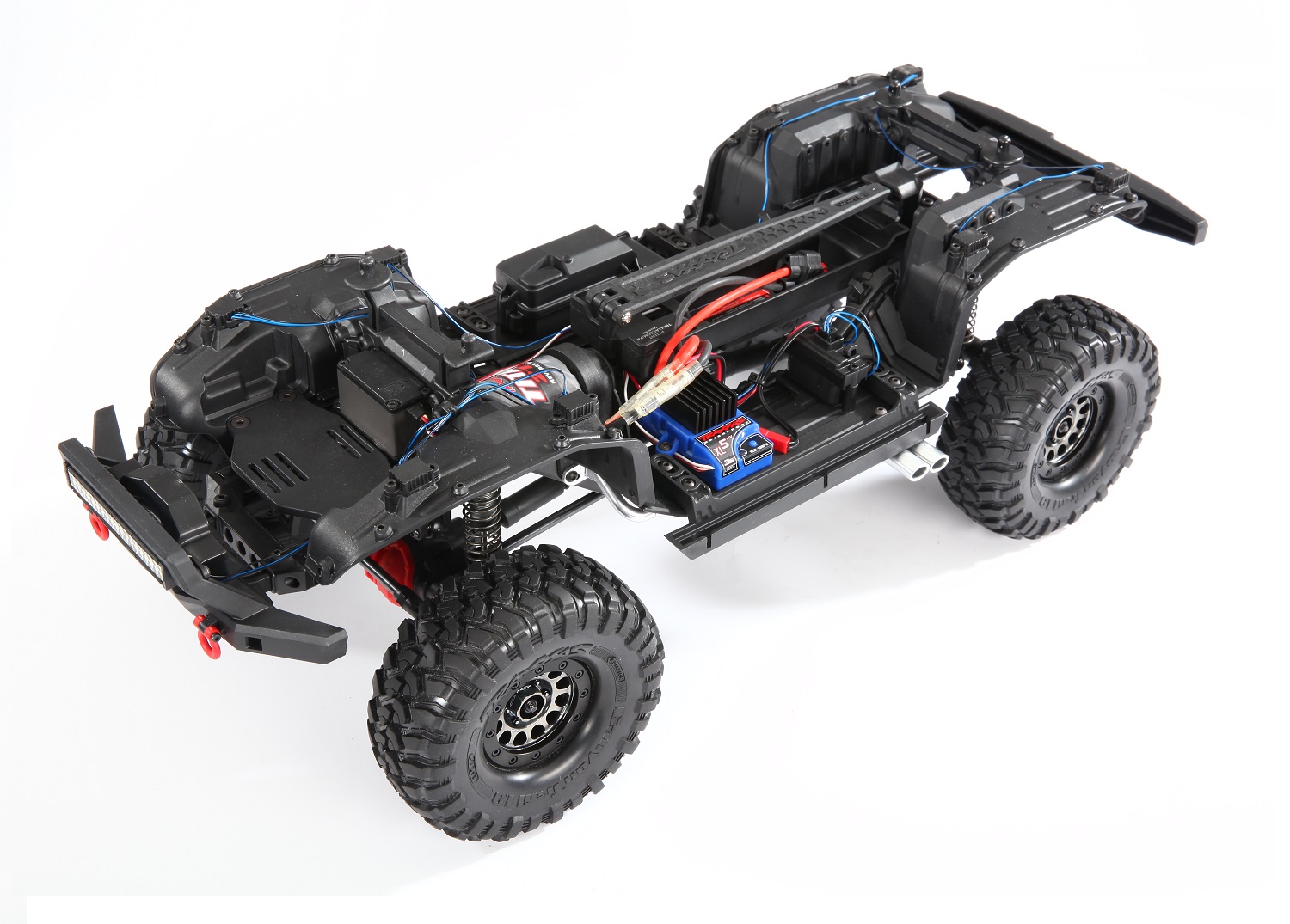 Fertiggestelltes TRX-4 Chassis