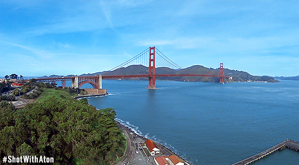 San Francisco Golden Gate Bridge - #ShotWithAton