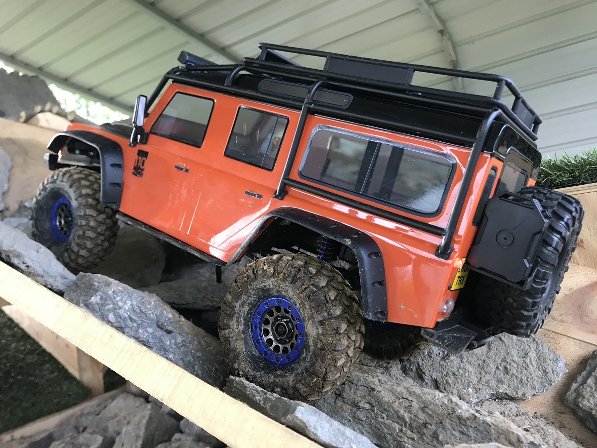 Orange TRX-4 Sport Defender