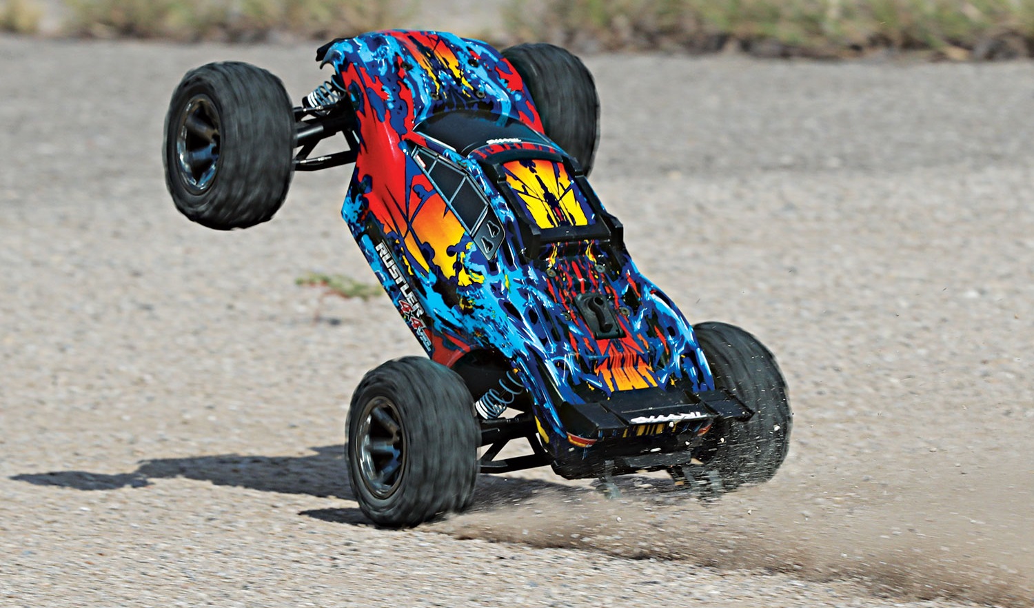 Rustler 4X4 Wheelie