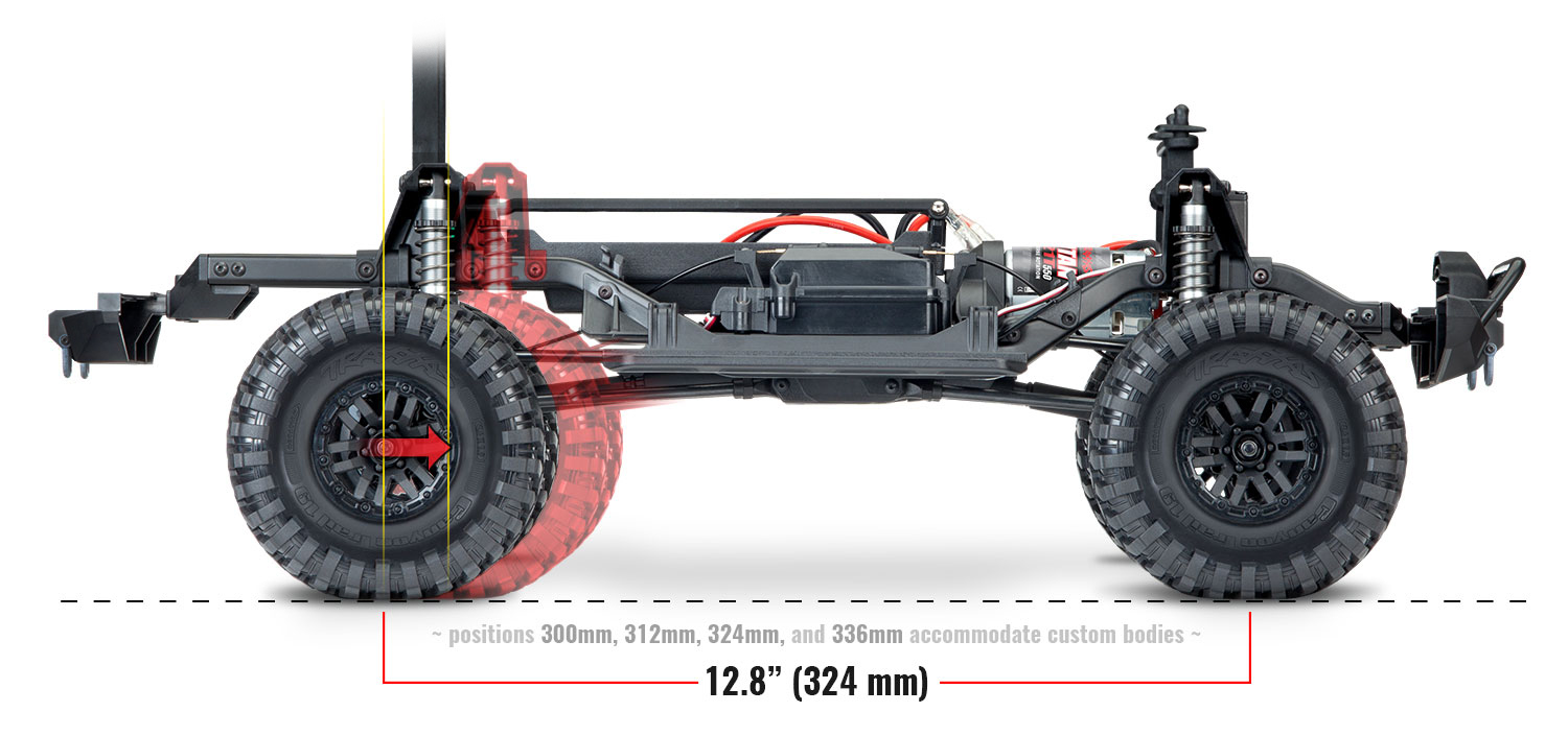 TRX-4 Radstand