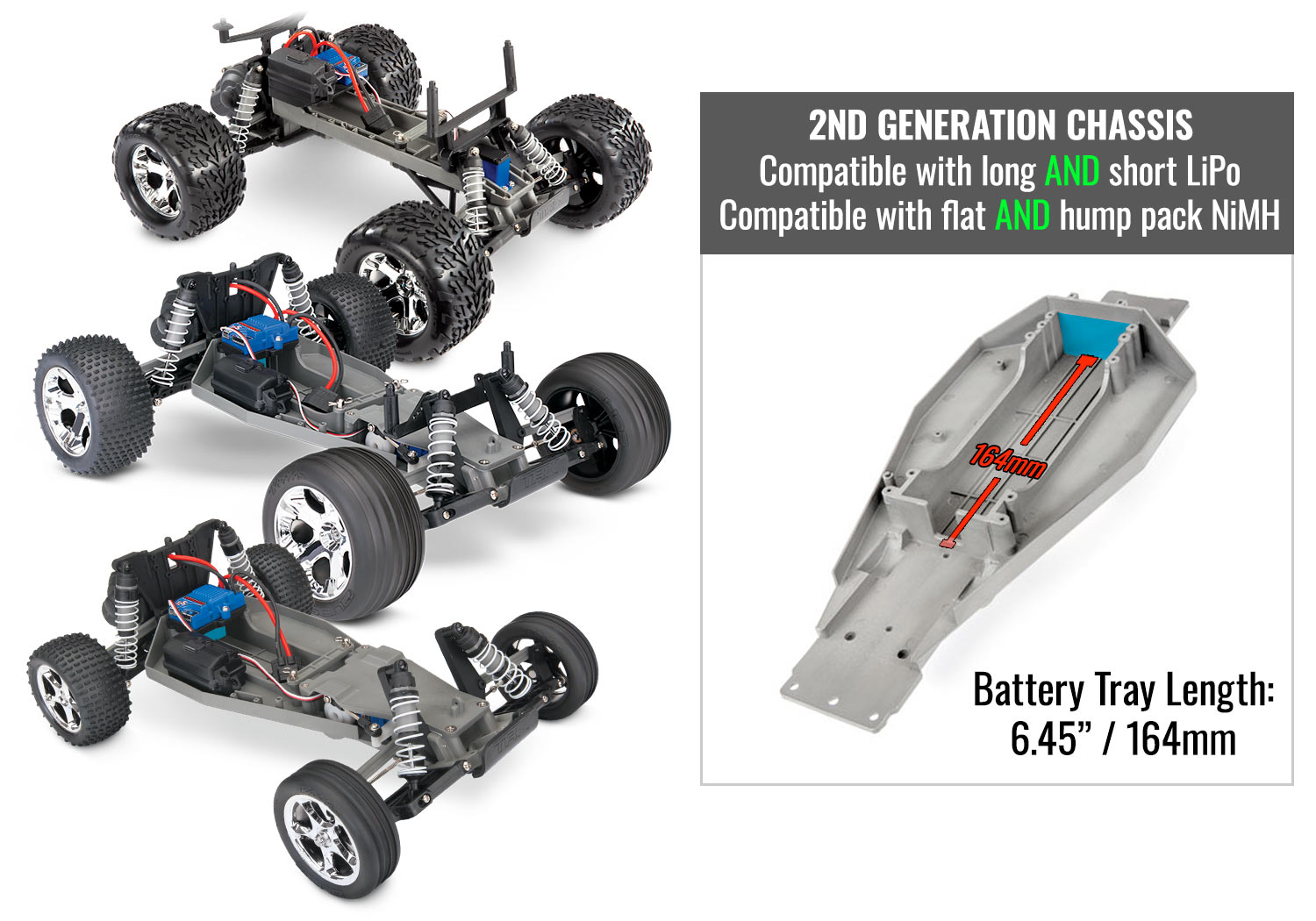 Chassis in langer Ausführung