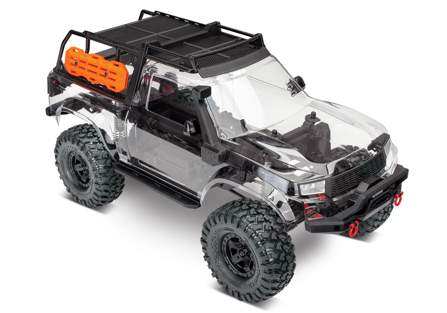 Zusammengebauter TRX-4 Sport Kit mit Zubehör