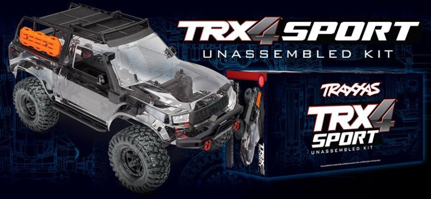 Bauen Sie Ihren eigenen TRX-4 Sport Crawler - Traxxas News Bauen Sie Ihren eigenen TRX-4 Sport Crawler