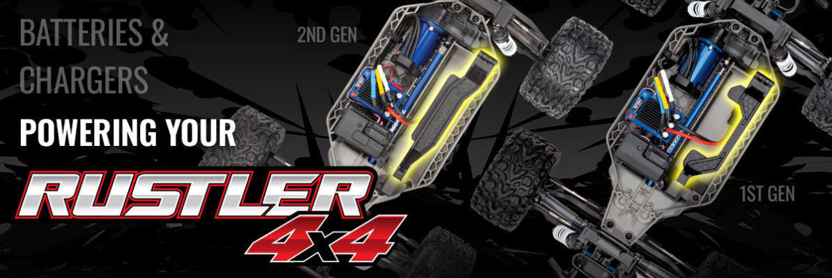 Der Rustler 4X4 benötigt jetzt Batterien mit langer Ausführungsform - Traxxas News Der Rustler 4X4 benötigt jetzt Batterien mit langer Ausführungsform