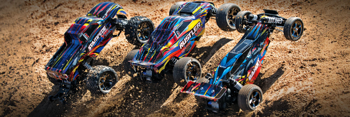 Wählen Sie Ihre Geschwindigkeit bis zu 70+mph mit neuen VXL-Modelle! - Traxxas News Wählen Sie Ihre Geschwindigkeit bis zu 70+mph mit neuen VXL-Modelle!