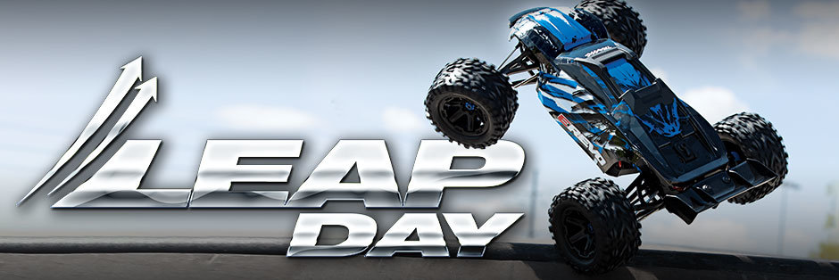 Teilen Sie Ihren besten Traxxas-Sprung für den Leap Day 2020 mit #TraxxasLeap - Traxxas News Teilen Sie Ihren besten Traxxas-Sprung für den Leap Day 2020 mit #TraxxasLeap