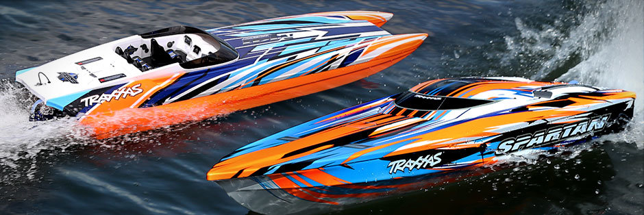 Spartan und M41 gehen mit fetter neuer Lackierung aufs Wasser - Traxxas News Spartan und M41 gehen mit fetter neuer Lackierung aufs Wasser