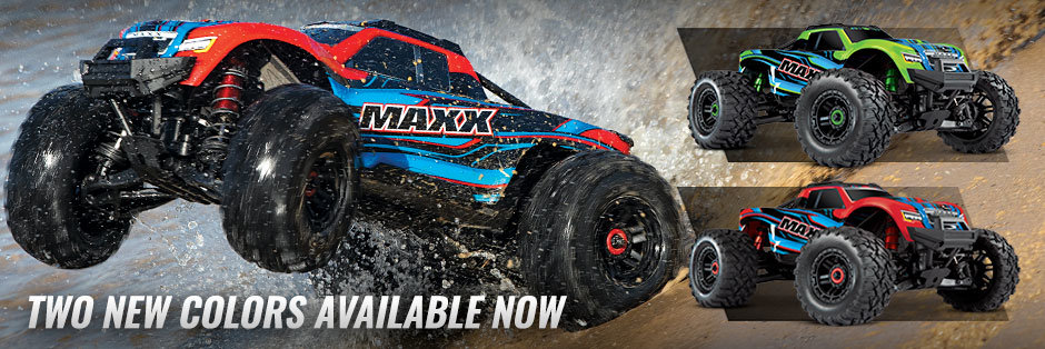 Erleben Sie die neuen grünen und roten Maxx Monster Trucks in Aktion - Traxxas News Erleben Sie die neuen grünen und roten Maxx Monster Trucks in Aktion