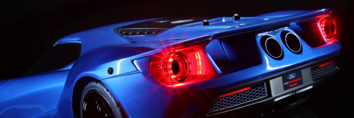 Ford GT Karosserie Beleuchtung - Traxxas News Ford GT Karosserie Beleuchtung