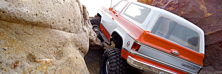 Nehmen Sie den ultimativen Natural Crawling Spot mit dem K5 Blazer in Angriff - Traxxas News Nehmen Sie den ultimativen Natural Crawling Spot mit dem K5 Blazer in Angriff