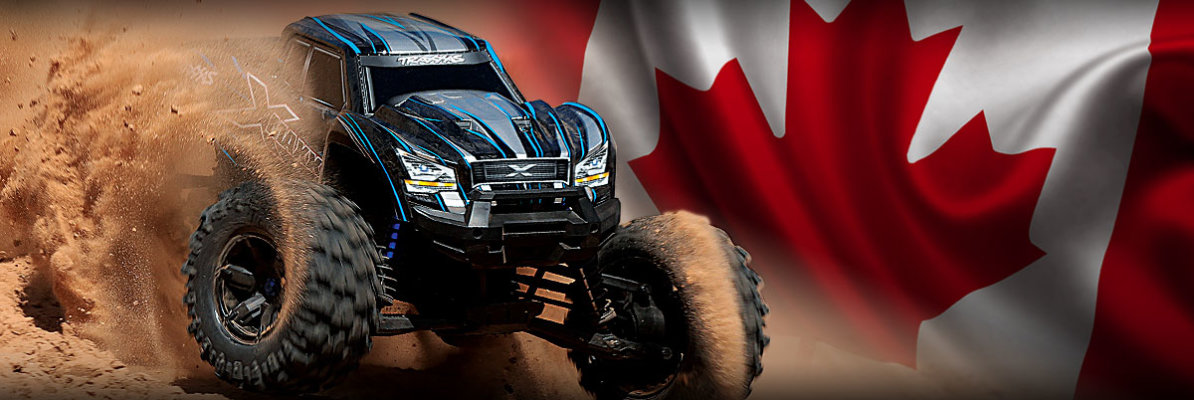 Autos, Trucks und Teile werden jetzt nach Kanada geliefert - Traxxas News Autos, Trucks und Teile werden jetzt nach Kanada geliefert