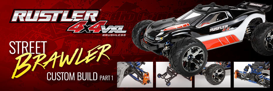 Verwandeln Sie den Off-Road Rustler in ein Blacktop Biest - Traxxas News Verwandeln Sie den Off-Road Rustler in ein Blacktop Biest