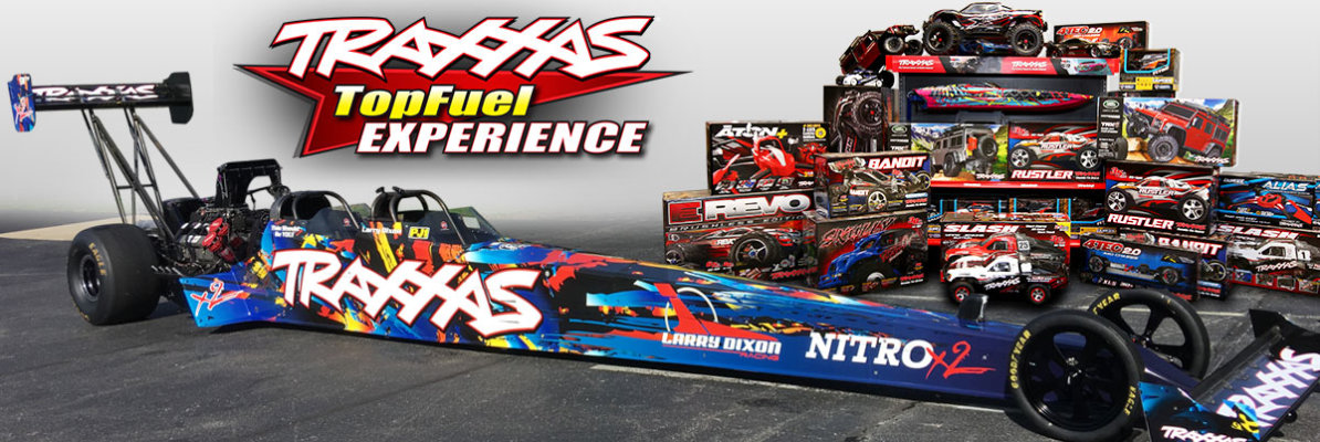 Erleben Sie den Nervenkitzel Ihres Lebens mit dem über 10.000 PS starken NitroX2 Top Fuel Dragster! - Traxxas News Erleben Sie den Nervenkitzel Ihres Lebens mit dem über 10.000 PS starken NitroX2 Top Fuel Dragster!