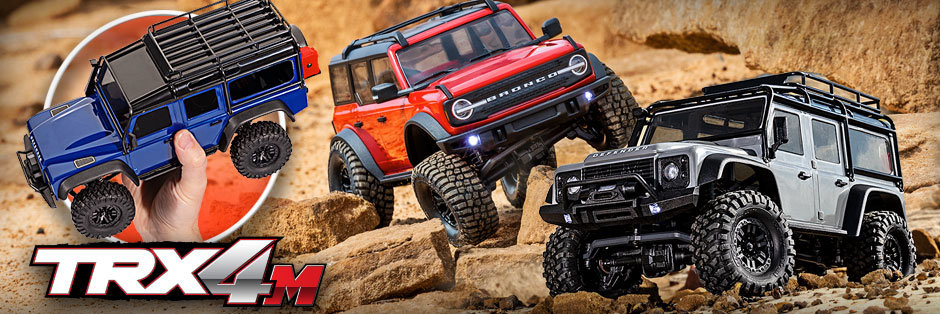 NEU: TRX-4M Ford Bronco Und Land Rover Defender Im Maßstab 1:18 - NEU: TRX-4M Ford Bronco Und Land Rover Defender Im Maßstab 1:18