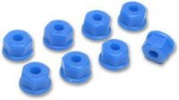 Nylon Nuts 6-32 (Neon Blue)