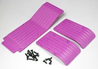 T/E-Maxx Skid / Wear Plate Set (Ppl.)