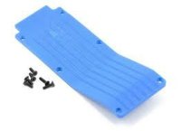 T/E-Maxx 1.5 / 2.5 Center Skid/Wear Plate (Blue)