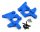 RPM81065 T-Maxx & E-Maxx (all versions) Front Bulkheads - Blue