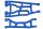 RPM82355 Querlenker oben&unten (je 1x) blau