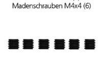 6463 | Madenschrauben M4x4 (6) BasicLine