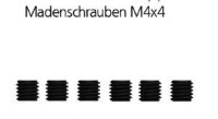 DF6463* 6463 | Madenschrauben M4x4 (6) BasicLine