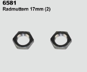 Radmuttern 17mm (2)