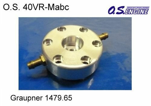 Wasserkühlkopf für O.S. 40VR-Mabc Graupner 1479.65