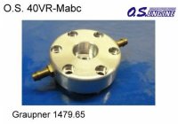 Wasserk&uuml;hlkopf f&uuml;r O.S. 40VR-Mabc Graupner 1479.65