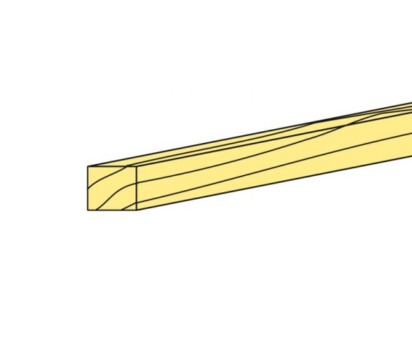 BALSA  8x8 /1000mm